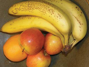 Many fruits are protected against spoilage by microorganisms